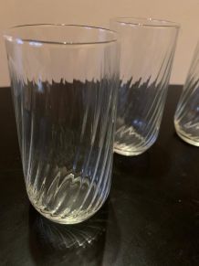 Verre à jus en cristal