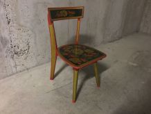 Chaise enfant bohème