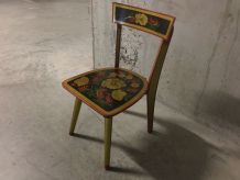 Chaise enfant bohème