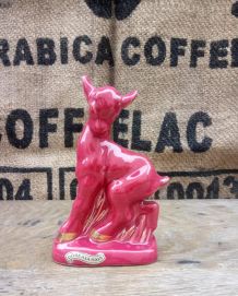 Statuette faon en céramique - Art déco 