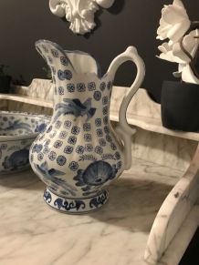 Ensemble toilette , Broc et cuvette