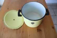 Faitout, marmite émaillée années 50/60