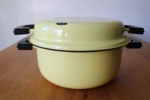 Faitout, friteuse émaillé années 50/60