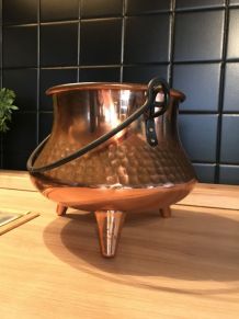 Très beau chaudron cuivre