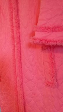 Robe de chambre rose 42-44