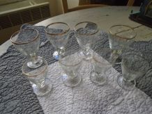 8 petits verres de bistrot