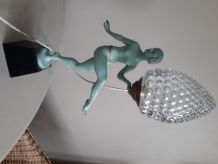 Lampe danseuse art-déco