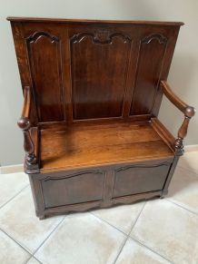 Banc coffre de grande dimension