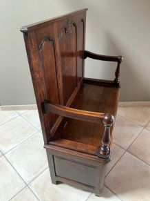 Banc coffre de grande dimension