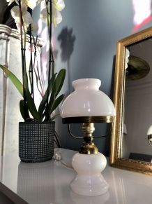 Lampe opaline 