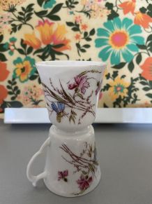 4tasses porcelaines vintage 