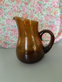 Carafe ambré année 70’s