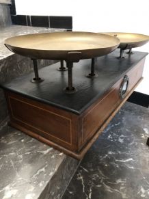 Balance avec plateau