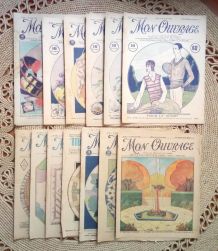 Lot de " Mon Ouvrage" Le petit écho de la broderie Année 30