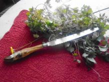 Couteau manche pied de biche