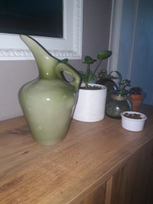 Pichet ou vase, vert celadon