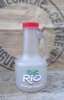 Pichet publicitaire (choc'menthe et Rio)