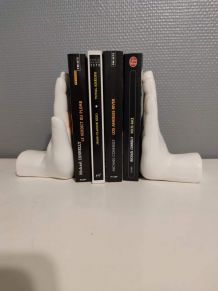 serre-livres mains en céramique à lester
