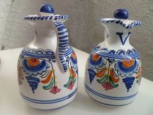 vinaigrier et huilier de table