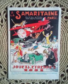 Catalogue À la Samaritaine Paris-Jouets Etrennes 1931
