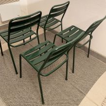  Set de 4 chaises Tolix vintage