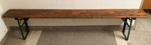  Banc pliant de Brasserie vintage