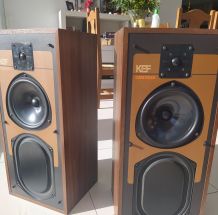  Enceintes KEF CARLTON III 100 W des années 80' 