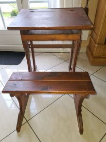 Pupitre écolier vintage 