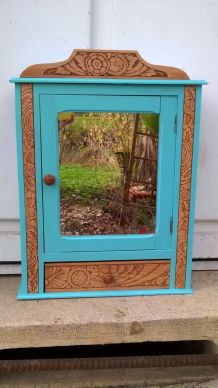 Armoire de toilette année 30 art déco