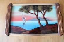 Plateau années 50 signé Elgé