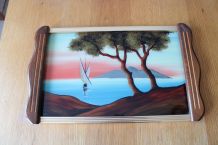 Plateau années 50 signé Elgé