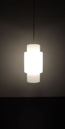 Suspension en verre vintage