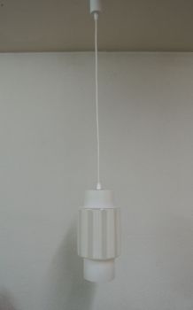 Suspension en verre vintage