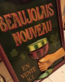 Grand Tableau Vintage en 3D Country Corner "Beaujolais"