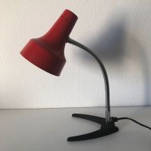 Lampe vintage 1950 cocotte rosso corsa 