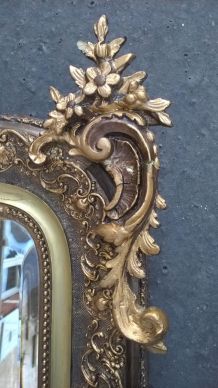 grand miroir louis XV-Transition XIXem