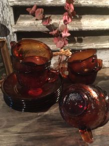 6 tasses et sous tasses Arcoroc 