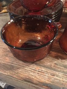 6 tasses et sous tasses Arcoroc 