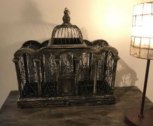 Cage patinée ancienne 