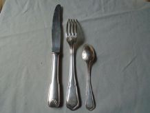 Couvert métal argenté