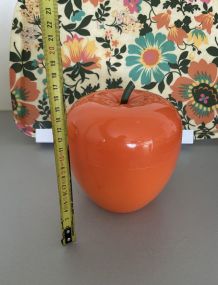 Pomme à glaçons année 70 orange 