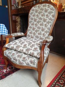 Paire de fauteuils Voltaire