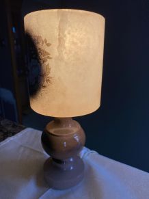 Lampe en albâtre 