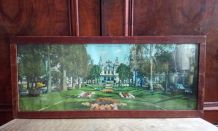 Ancien cadre - Vue panoramique de Monte carlo