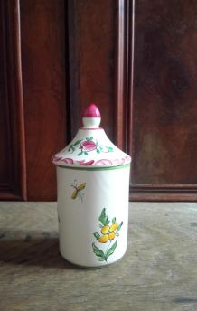 Pot en céramique Hachisch - Peint à la main 