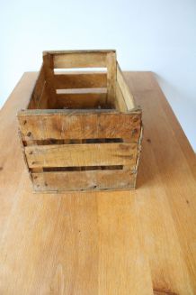 Caisse pommes vintage années 70