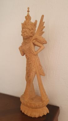 Statuette balinaise en bois