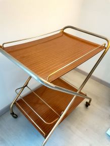 Desserte années 50 formica et chrome