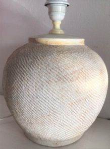  Pied de lampe pierre naturelle 