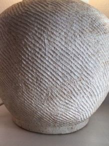  Pied de lampe pierre naturelle 